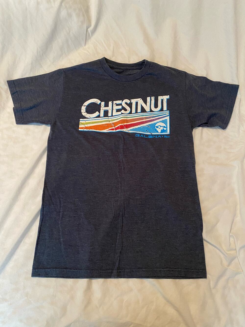 Chestnut Mountain Galena Illinois Ski Snowboarding Destination Resort Tee Shirt
